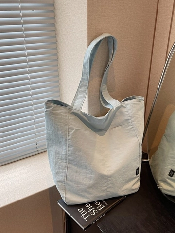 Damen Große Kapazität Plissiert Stoff Tragetasche Minimalistisch Lässig Umhängetasche Vielseitig Pendeln Einkaufstasche Weiche Handtasche