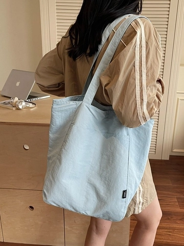 Damen Große Kapazität Plissiert Stoff Tragetasche Minimalistisch Lässig Umhängetasche Vielseitig Pendeln Einkaufstasche Weiche Handtasche