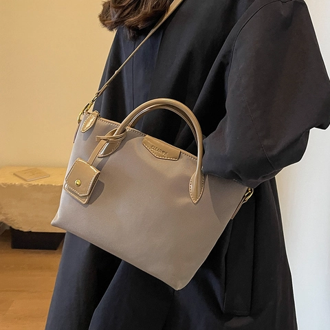 Γυναικεία Τσάντα Tote Oxford Μεγάλης Χωρητικότητας Αστική Μινιμαλιστική Τσάντα Χειρός Με Ρυθμιζόμενο Λουράκι Και Μίνι Τσαντάκι
