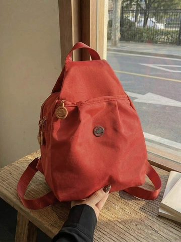 Mochila Multifuncional de Tela Oxford para Mujer Mochila Pequeña Casual Resistente al Agua de Moda con Múltiples Bolsillos Bolso de Hombro para Viaje