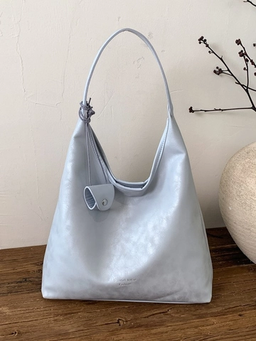 Damen Große Kapazität Hobo Umhängetasche Kunstleder Minimalistisch Retro Tote Bag Mit Magnetverschluss Pendeln Alltag Handtasche