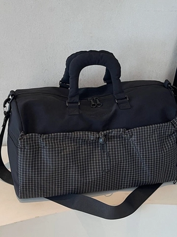 Large Capacity Travel Bag Dry Wet Separation Gym Bag Shoe Compartment Waterproof Nylon Handbag Crossbody Weekend Bag