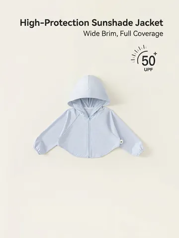 Kids UPF 50 Plus Sun Protection Jacket Hooded Lightweight Breathable Outdoor Coat For Boys Girls Summer Casual Windbreaker