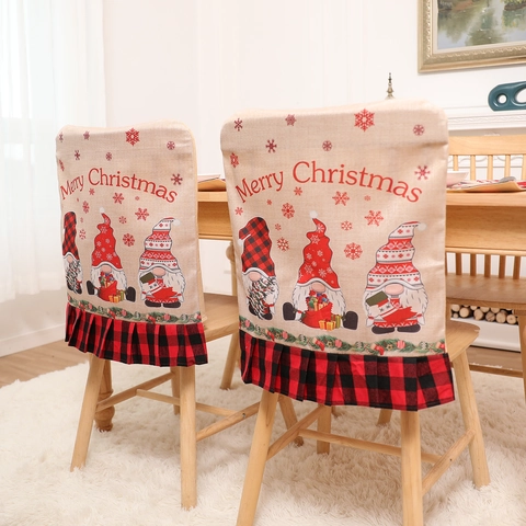 Runner da Tavola Natalizio con Stampa Quadretti Buffalo Decorazione Sala da Pranzo Tessuto Coprisedia Tovaglietta per Natale Casa
