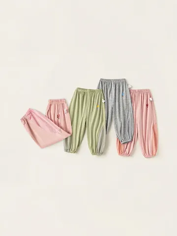 Pantaloni Anti Zanzara per Bambini Leggeri in Mesh Traspirante Viscosa Casual Pantaloni Lunghi per Ragazzi Ragazze Pantaloni Estivi