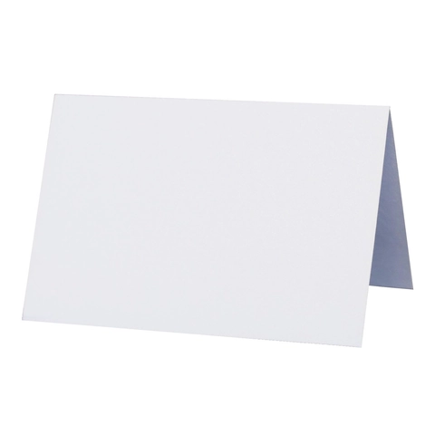 White Hollow Out Place Cards Pearlescent Paper Foldable Table Name Cards For Wedding Banquet Meeting Party Decoration