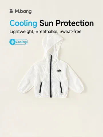 Kinder Leichte Sonnenschutzjacke Mit Kapuze Dünne UV-geschützte Atmungsaktive Kühlende Outdoor Mantel Mit Aufbewahrungstasche Für Jungen Mädchen