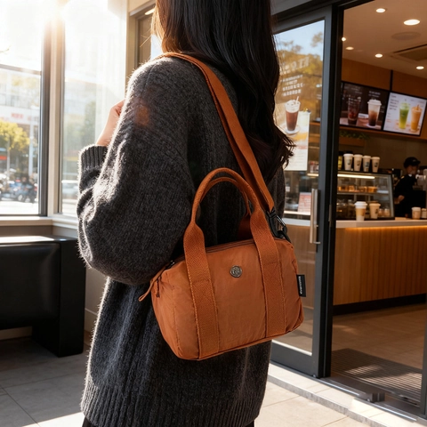 Bolso de Hombro para Mujer Moda Minimalista Urbano Cuero Sintético Color Macaron Versátil Ligero Bolso Bandolera con Correa Ancha