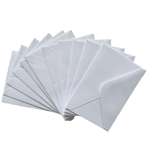 Westerse Stijl Parelmoer Papier Enveloppen Minimalistische Effen Kleur Uitnodigingsenveloppen Voor Bruiloft Zakelijke Wenskaarten Kleine Ontvangstenveloppen