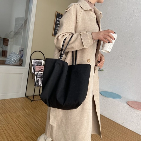 Bolso Tote de Nailon de Gran Capacidad para Mujer Bolso de Mano Minimalista para Compras Diarias Viajes Estilo Casual Dulce