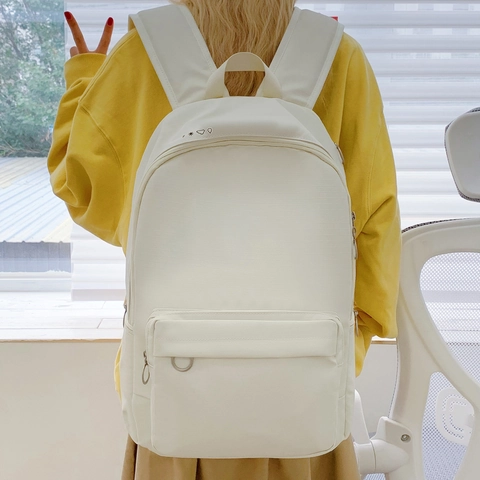 Mochila de Nailon Minimalista para Niños Gran Capacidad Bolsa de Viaje para Portátil para Estudiantes Escuela Mochila Unisex