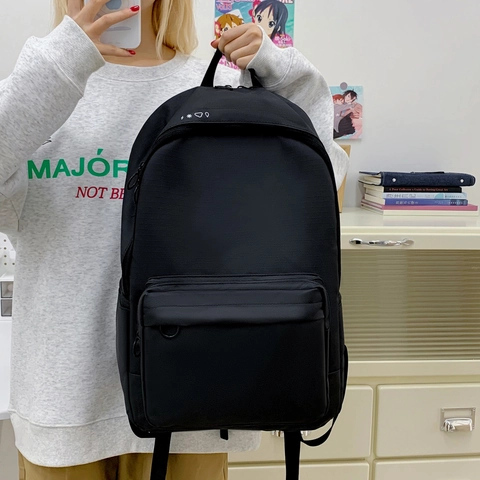 Mochila de Nailon Minimalista para Niños Gran Capacidad Bolsa de Viaje para Portátil para Estudiantes Escuela Mochila Unisex