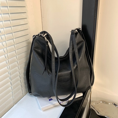 Damen Große Kapazität PU Leder Tote Bag Mode Minimalistische Umhängetasche Multifunktionale Rucksack Reißverschluss