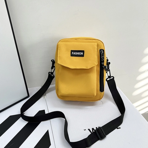 Casual Νάιλον Τσάντα Χιαστί Unisex Μόδα Τσάντα Ώμου για Κινητό Τηλέφωνο Πολυλειτουργική Αδιάβροχη Τσάντα Messenger Outdoor Sport