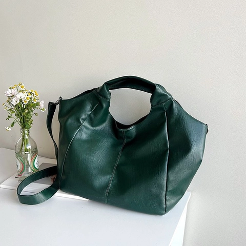 Bolso Tote de Gran Capacidad Para Mujer Bolso de Hombro Hobo Desenfadado Bolso Mensajero Casual Con Correa Desmontable Bolso de Mano Moda
