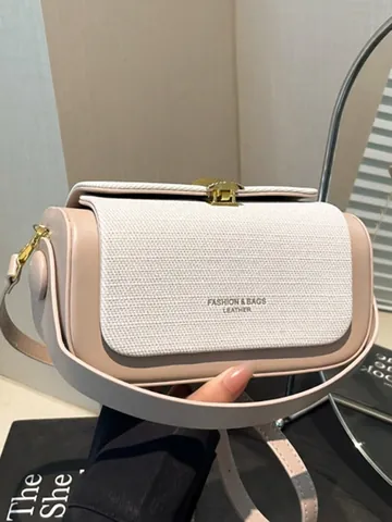 Trendige PU Leder Kleine Quadratische Umhängetasche Für Damen Vintage Box Handtasche Mit Metallo-Schloss Elegante Schultertasche