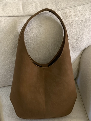 Retro Large Capacity Women PU Leather Hobo Shoulder Bag Simple Matte Underarm Tote Bag For Daily Commute Work Casual