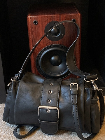 Korean Style PU Leather Baguette Bag For Women Large Buckle Underarm Shoulder Crossbody Bag Chic Daily Commuting Handbag