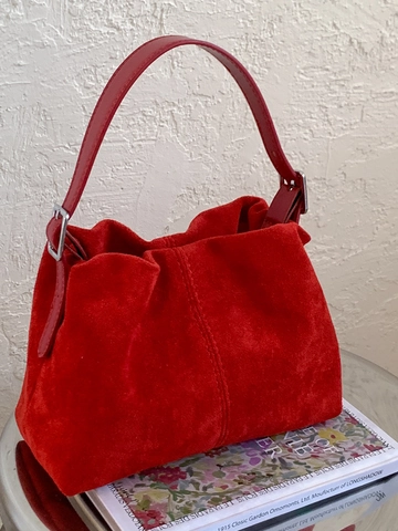 Bolso de Hombro Plisado de Moda para Mujer Bolso de Cuero PU Minimalista Cuadrado Pequeño Color Sólido Uso Diario