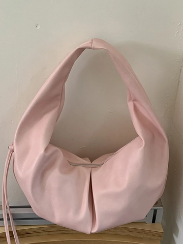 Grote Capaciteit PU Leer Geplooid Dumpling Tas Retro Lazy Stijl Vrouwen Schoudertas Crossbody Tas Koreaanse Hobo Tas