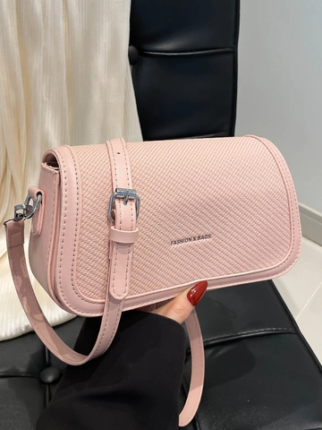 Bolso Bandolera de Mujer Coreano de Cuero PU Textura Tejida Bolso de Hombro Cuadrado Pequeño Simple Versátil Viaje Diario Messenger Bag