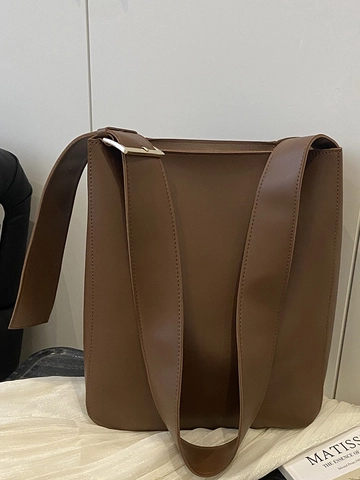 Borsa a Spalla da Donna Minimalista in Pelle PU Urban Chic Tote ad Alta Capacità Con Bustina Interna Pendolarismo Quotidiano