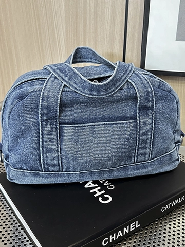 Γυναικεία Ρετρό Πλυμένη Τσάντα Χειρός Denim Casual Μόδα Τσάντα Χιαστί Ώμου Μικρή Τσάντα Tote για Καθημερινή Χρήση Ευέλικτο Πορτοφόλι