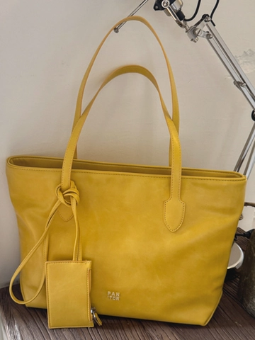 Women Large Capacity PU Leather Tote Bag With Matching Small Pouch Casual Simple Solid Color Shoulder Bag Commuting Handbag