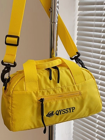 QYSSYP Casual Τσάντα Ώμου από Ύφασμα Oxford Για Γυναίκες Άνδρες Κυλινδρική Τσάντα Crossbody Με Ρυθμιζόμενο Ιμάντα Καθημερινή Τσάντα Υπαίθριου Αθλητισμού
