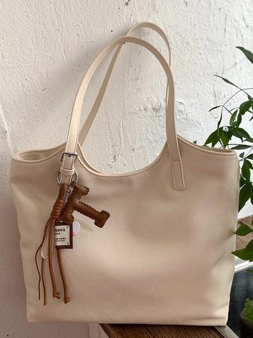 Sac Cabas Grande Capacité pour Femmes en Cuir PU Souple Sac Bandoulière Minimaliste Décontracté Grand Sac à Main avec Surpiqûres