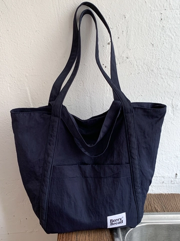 Damen Große Kapazität Canvas Tote Bag Urban Minimalistisch Schultertasche Casual Pendler Handtasche Reißverschlusstasche