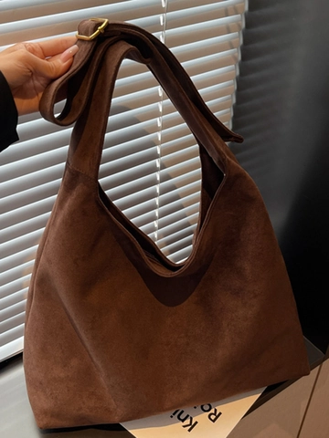 Damen Große Kapazität Mattiert PU Leder Tragetasche Vintage Leopardenmuster Pendeln Schultertasche Minimalistische Hobo Handtasche