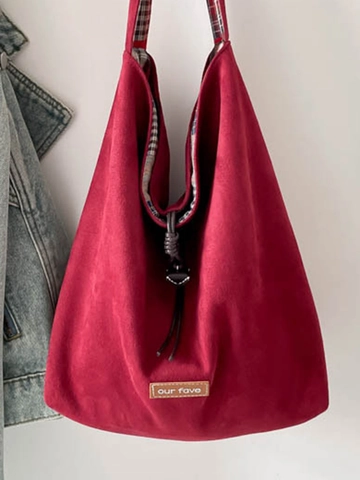 Bolso de Hombro de Tela Patchwork Floral Estilo Étnico Gran Capacidad Estampado de Leopardo Bolso Tote Retro Color de Contraste Mujer