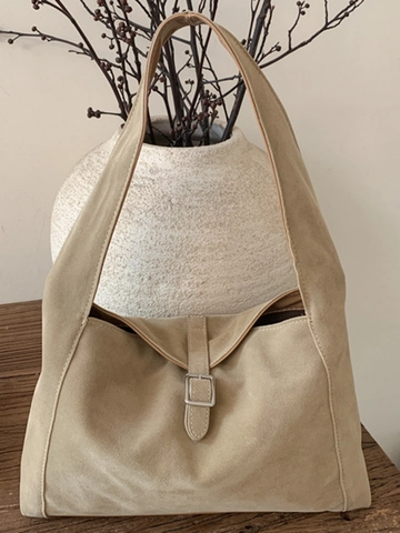 Borsa Sottobraccio in Pelle PU Vintage Minimalista per Donna Borsa a Tracolla Hobo a Mezzaluna a Grande Capacità alla Moda