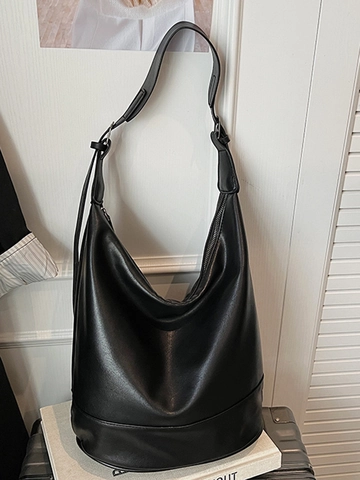 Damen Große Kapazität Wildleder Kunstleder Gespallten Umhängetasche Retro Urban Hobo Tote Für Den Täglichen Pendelverkehr