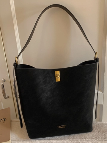 Vintage Matte PU Leder Beuteltasche Für Damen Große Kapazität Retro Schulter Umhängetasche Mit Bommel Anhänger Metallschloss