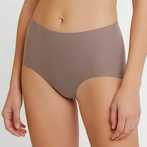 Mutandine da Donna Senza Cuciture a Vita Alta Controllo Addominale Sollevamento Fianchi Antibatteriche Traspiranti Taglie Forti Slip in Nylon