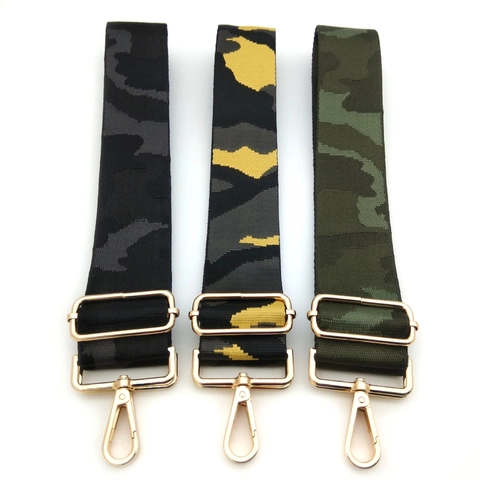 Bandoulière Large Réglable Style Ethnique En Polyester Ceinture De Remplacement Décorative Pour Sacs À Main Sacs À Bandoulière Femme