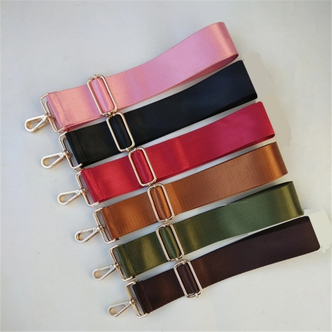 Tracolla Regolabile Larga Sostituzione Cinturino in Nylon per Borsa a Tracolla Con Fibbia in Metallo Accessori per Borse Unisex