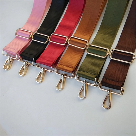 Tracolla Regolabile Larga Sostituzione Cinturino in Nylon per Borsa a Tracolla Con Fibbia in Metallo Accessori per Borse Unisex