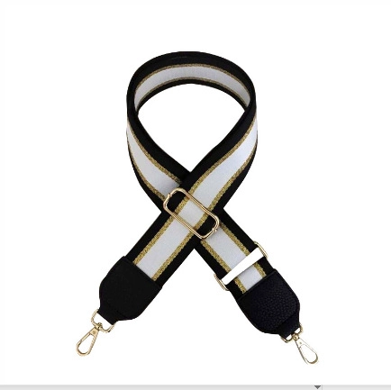 Ethno-Stil Breiter Taschengurt Ersatz Polyester Gewebter Umhängegurt Mit Metallschnallen Für Damen Handtaschen Zubehör