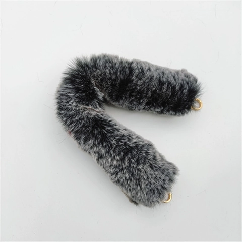 Correa de Bolso de Piel Sintética Asa de Peluche de Repuesto Correa de Hombro Decorativa para Bolsos de Mujer Accesorio de Moda de Invierno