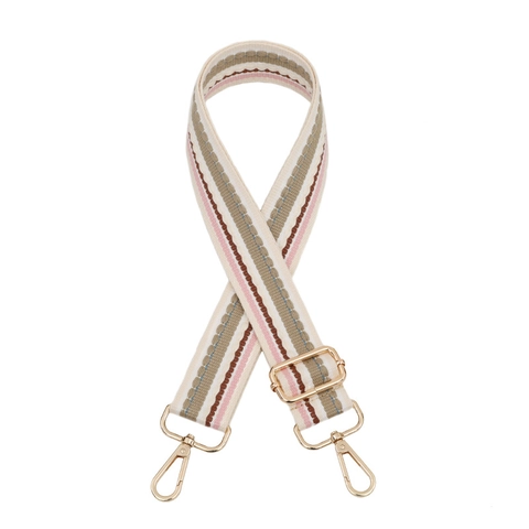 Tracolla Etnica a Righe Intrecciata Regolabile Sostitutiva per Borsa a Mano e Tracolla Accessori Borse da Donna