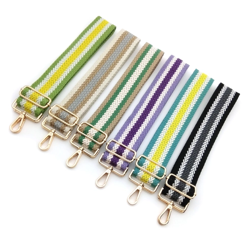 Breiter Dicker Polyester Gewebter Taschengurt Ersatz Verstellbarer Gemusterter Schultergurt Für Umhängetaschen Handtaschen