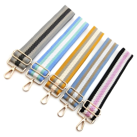 Breiter Dicker Polyester Gewebter Taschengurt Ersatz Verstellbarer Gemusterter Schultergurt Für Umhängetaschen Handtaschen