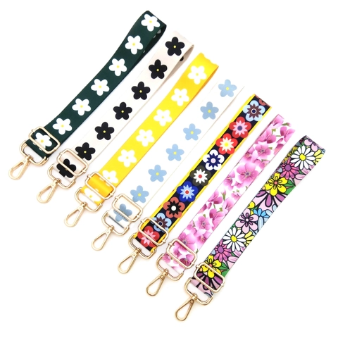 Tracolla per Borsa Sostitutiva con Stampa Floreale Tracolla Larga Regolabile per Borse a Tracolla Accessori Donna
