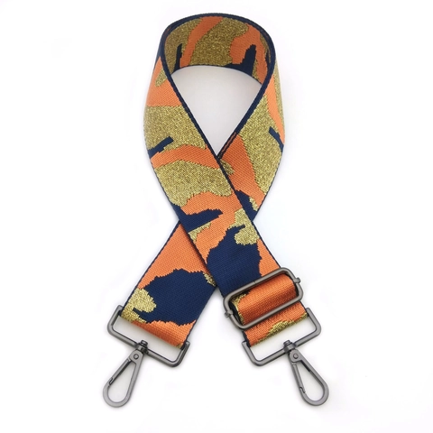 Tracolla per Borsa Regolabile in Jacquard Camouflage Tracolla Larga in Poliestere per Borse a Tracolla Cinturino di Ricambio