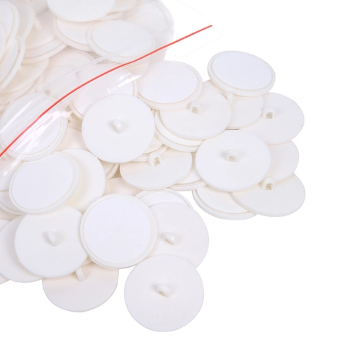 Forti Ganci Adesivi per Soffitto Ganci Appiccicosi in Plastica Rotondi per Decorazioni Festa Festiva Accessori per Appendere Bianco