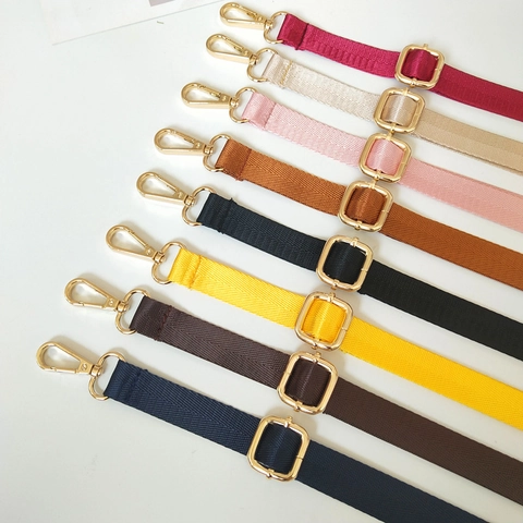 Verstellbarer Polyester Taschengurt Für Umhängetaschen Ersatz Schultergurt Mit Metallschnallen Handy Lanyard Zubehör