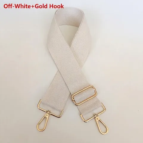 Verstellbarer Breiter Polyester Canvas Taschenriemen Ersatz Vielseitiger Schulter Umhängeriemen Mit Metallhaken Für Damentaschen